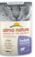 Almo Nature Functional sensitive met vis - natvoer voor volwassen katten met gevoelige en prikkelbare darmproblemen - 70 g