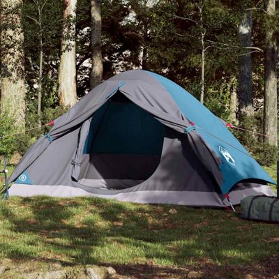 VidaXL Koepeltent 2-persoons waterdicht blauw