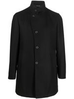 Tagliatore manteau Gordon en laine vierge - Noir