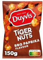 Duyvis nootjes Tiger Nuts barbecue paprika, zakje van 150 gram
