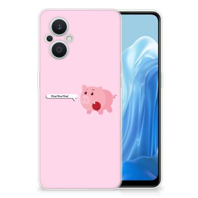 OPPO Reno8 Lite Telefoonhoesje met Naam Pig Mud OPPO Reno8 Lite Telefoonhoesje met Naam Pig Mud