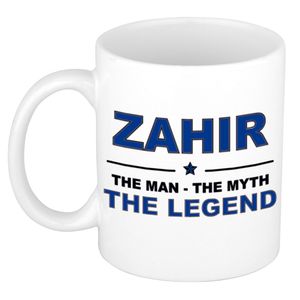 Zahir The man, The myth the legend cadeau koffie mok / thee beker 300 ml   -