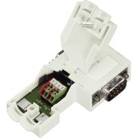 WAGO 750-972 Sensor/actuator dataconnector Aantal polen (sensoren): 9 Stekker, haaks 1 stuk(s)