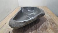 Flussstein Waschschale RXL250345, 61x40x15 cm