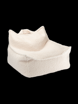 Zitzak Stoel Cream White