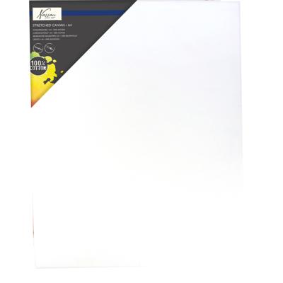 Canvas/schildersdoek - 4x - 21 x 30 cm - A4 formaat - hobby/knutselen - schilderen
