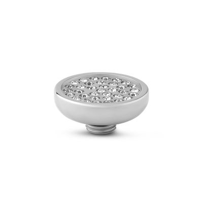 Melano Vivid Dazzle Steentje Zilver