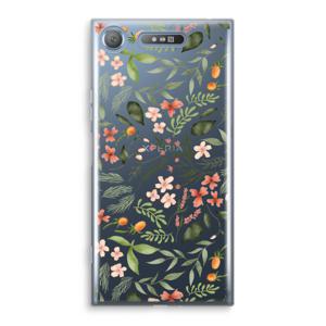 Sweet little flowers: Sony Xperia XZ1 Transparant Hoesje