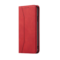 iPhone 15 Pro Max hoesje - Bookcase - Pasjeshouder - Portemonnee - Kunstleer - Rood