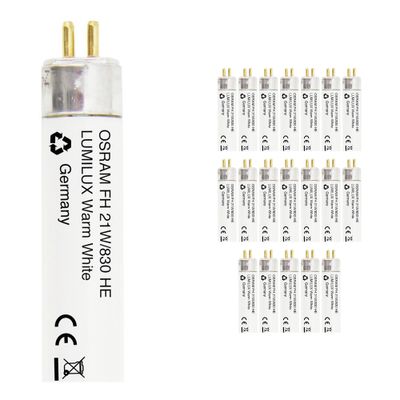 Voordeelpak 20x Osram Lumilux T5 FH HE 21W - 830 | 85cm Voordeelpak 20x Osram Lumilux T5 FH HE 21W - 830 | 85cm