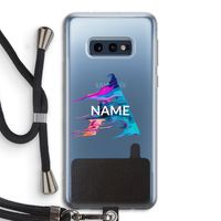 Abstract Spectrum: Samsung Galaxy S10e Transparant Hoesje met koord Abstract Spectrum: Samsung Galaxy S10e Transparant Hoesje met koord
