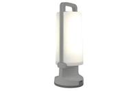 Lutec Solar tafellampjeDragonfly zilvergrijs - 6904101337