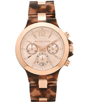 Horlogeband Michael Kors MK6387 Kunststof/Plastic Bi-Color 20mm