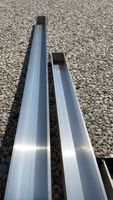Aluminium profiel U-profiel voor betonschutting - thumbnail