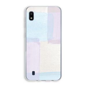 Square pastel: Samsung Galaxy A10 Transparant Hoesje