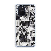 Moroccan Print: Samsung Galaxy Note 10 Lite Transparant Hoesje