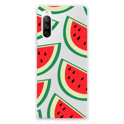 Sony Xperia 10 III | Siliconen Case | Watermelons