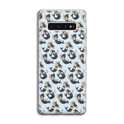 Zeemeermin: Samsung Galaxy S10 4G Transparant Hoesje
