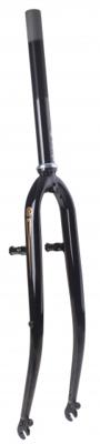 Hulzebos voorvork vast 28 inch hydride 1 inch zwart