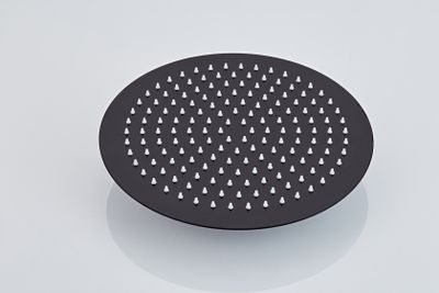 Hoofddouche SaniClear Nero | 30 cm | Rond | Mat zwart