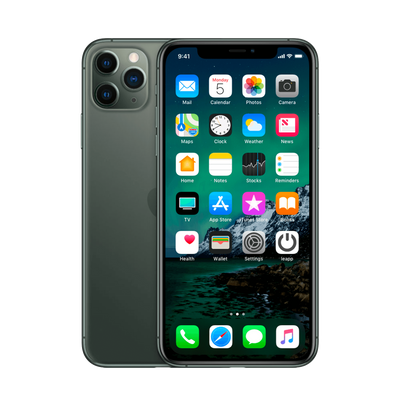 Refurbished iPhone 11 pro Max 512 gb Groen Als nieuw