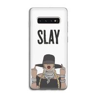 Slay All Day: Samsung Galaxy S10 4G Transparant Hoesje