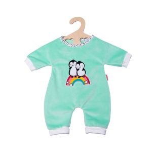 Heless Poppen romper fluffy pinguin, 28-35 cm