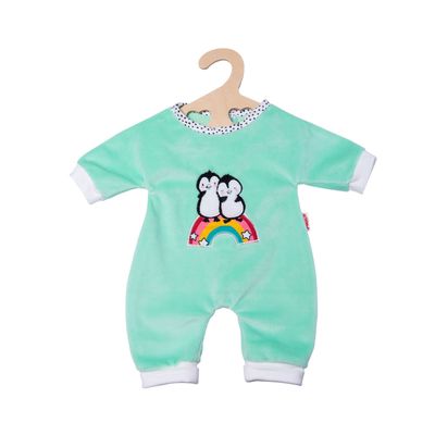 Heless Poppen romper fluffy pinguin, 28-35 cm