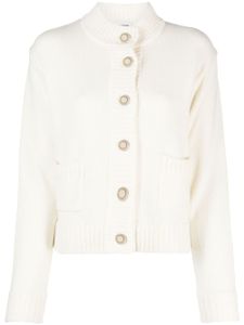 Claudie Pierlot cardigan en maille à col montant - Tons neutres