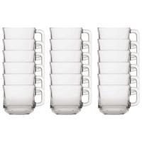 Duralex Theeglazen Lys - 24x stuks - glas - 220 ml - transparant