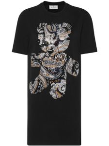 Philipp Plein robe courte à imprimé Teddy Bear - Noir