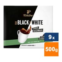 Tchibo - Black 'n White Gemalen koffie - 9x 500g (2x 250g)