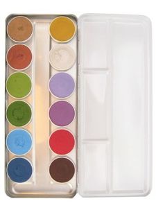 Superstar schminkpallet basic/sprookjes 12 kleuren