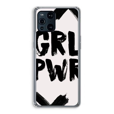 Girl Power #2: Oppo Find X3 Pro Transparant Hoesje