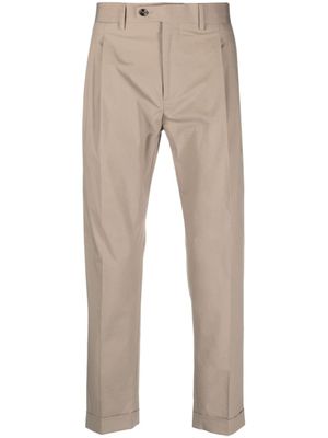 Dell'oglio pantalon chino Robert à coupe fuselée - Tons neutres