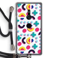 8-bit N°2: Sony Xperia XZ2 Transparant Hoesje met koord