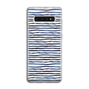 Verrassende lijnen: Samsung Galaxy S10 4G Transparant Hoesje