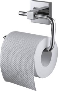 Haceka Mezzo toiletrolhouder zonder klep 14,2x5x10,7cm chroom