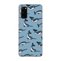 Narwhal: Volledig geprint Samsung Galaxy S20 Hoesje