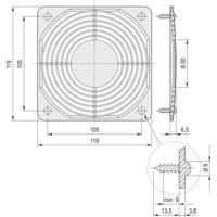 nVent SCHROFF 60225052 19 inch Montagemateriaal