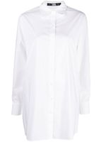 Karl Lagerfeld chemise en coton biologique - Blanc