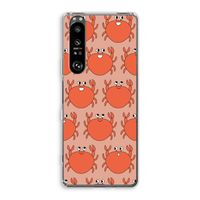 Krab: Sony Xperia 1 III Transparant Hoesje