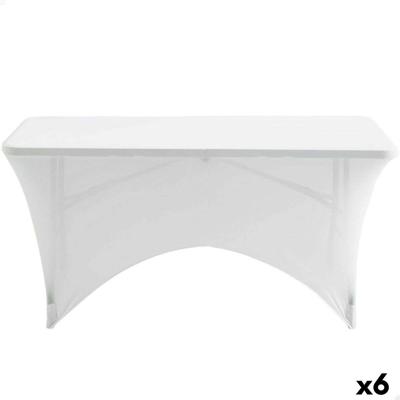 Beschermhoes Aktive Wit 122 x 76 x 61 cm Tafel Accessoires Auto's Weg (6 Stuks)