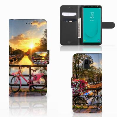 Samsung Galaxy J6 2018 | Flip Cover | Amsterdamse Grachten