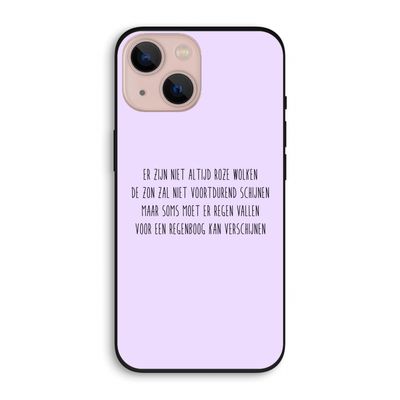 Regenboog: iPhone 13 Biologisch afbreekbaar hoesje