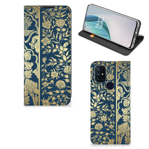 OnePlus Nord N10 5G Smart Cover Beige Flowers