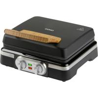 DOMO WAFFELEISEN - INKY BLACK Wafelijzer Zwart DOMO WAFFELEISEN - INKY BLACK Wafelijzer Zwart