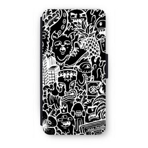 Vexx Black Mixtape: iPhone 8 Flip Hoesje
