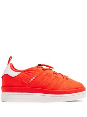 Moncler x Adidas baskets matelassées Superstar - Orange