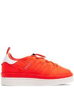 Moncler x Adidas baskets matelassées Superstar - Orange - thumbnail